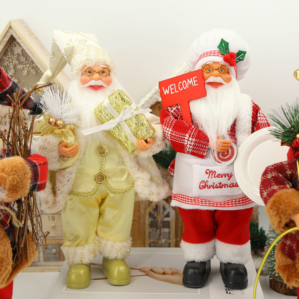 Santa Claus Standing Doll Christmas Decoration Dropsure