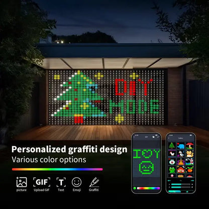 Smart Bluetooth RGB LED Curtain Lights Dropsure