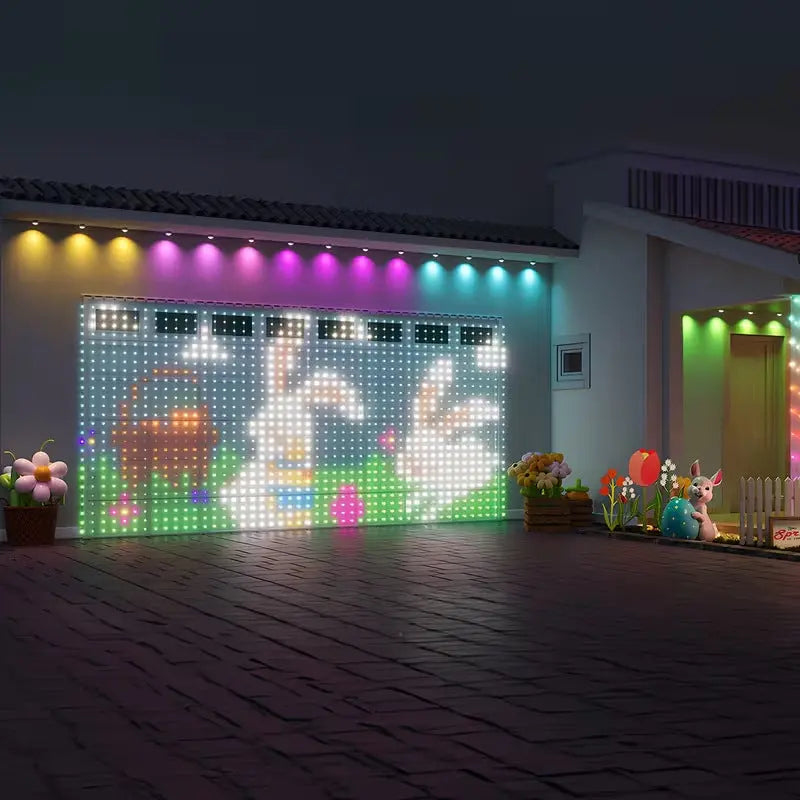 Smart Bluetooth RGB LED Curtain Lights Dropsure