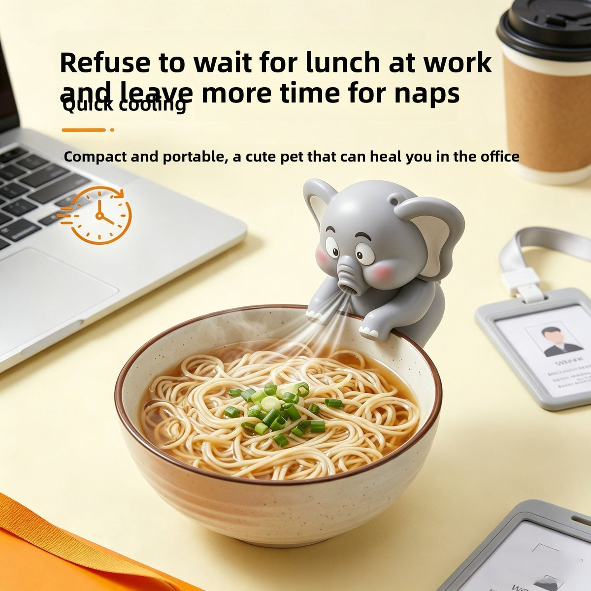 Mini Hanging USB Fan for Food Cooling Savora