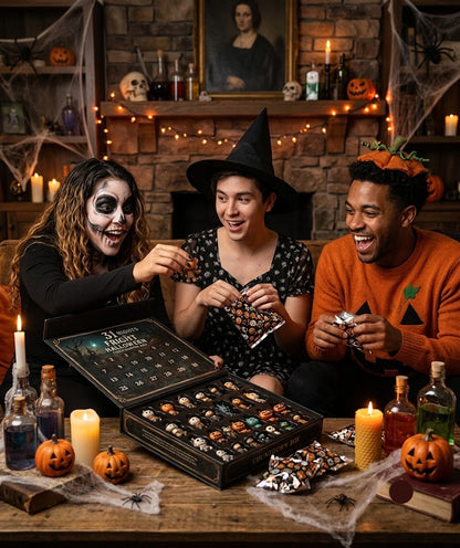 31 Night Scare Halloween Countdown Box With Doll Advent Countdown Blind Box Dropsure