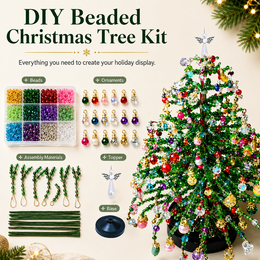 DIY Beaded Christmas Tree Craft Kit Dropsure