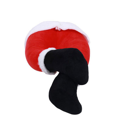 Santa Claus Leg Christmas Decoration Halbber