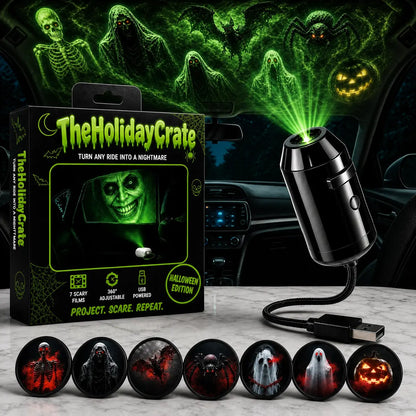 THEHOLIDAYCRATE HORROR - USB PROJECTOR Theholidaycrate