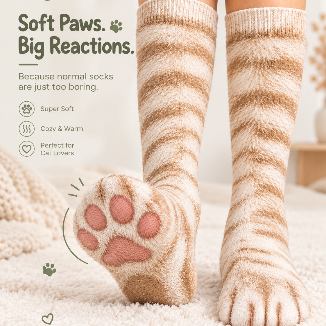 The Socks Your Cat Won’t Ignore
