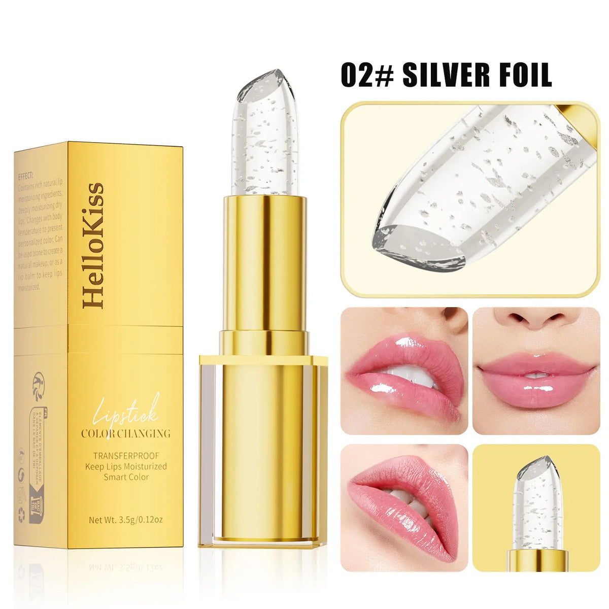Hellokiss Moisturizing Color Changing Lipstick Dropsure