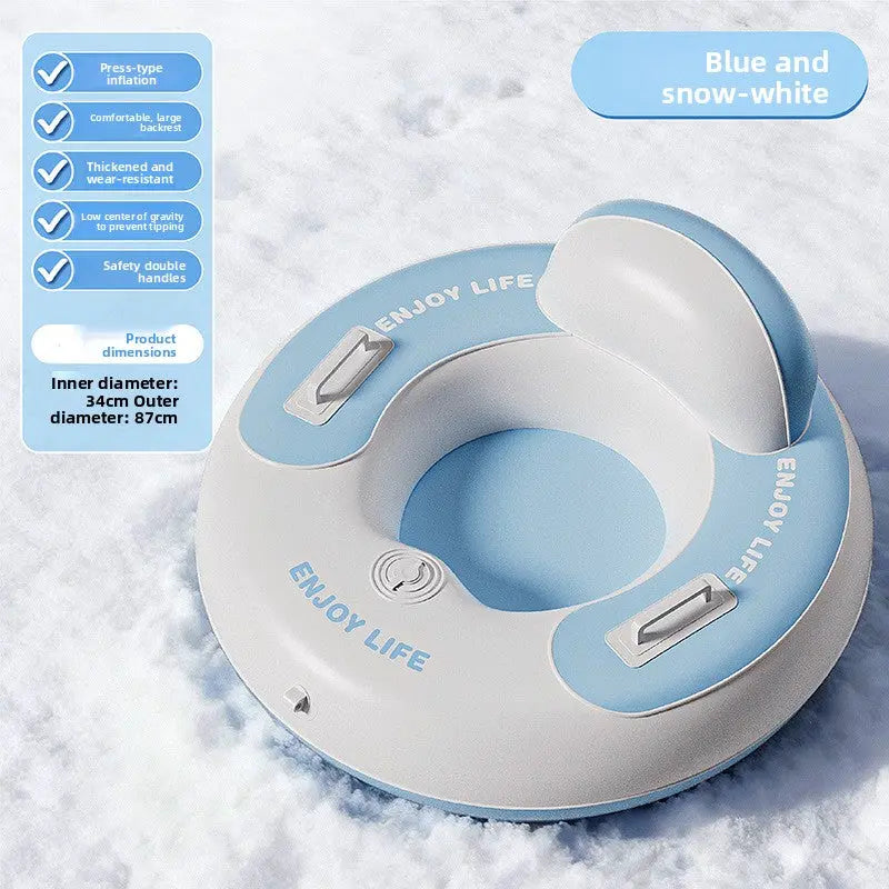 Inflatable Snow Tube for Outdoor Activities Dropsure
