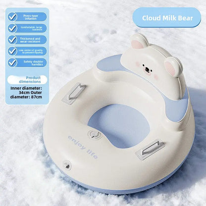 Inflatable Snow Tube for Outdoor Activities Dropsure
