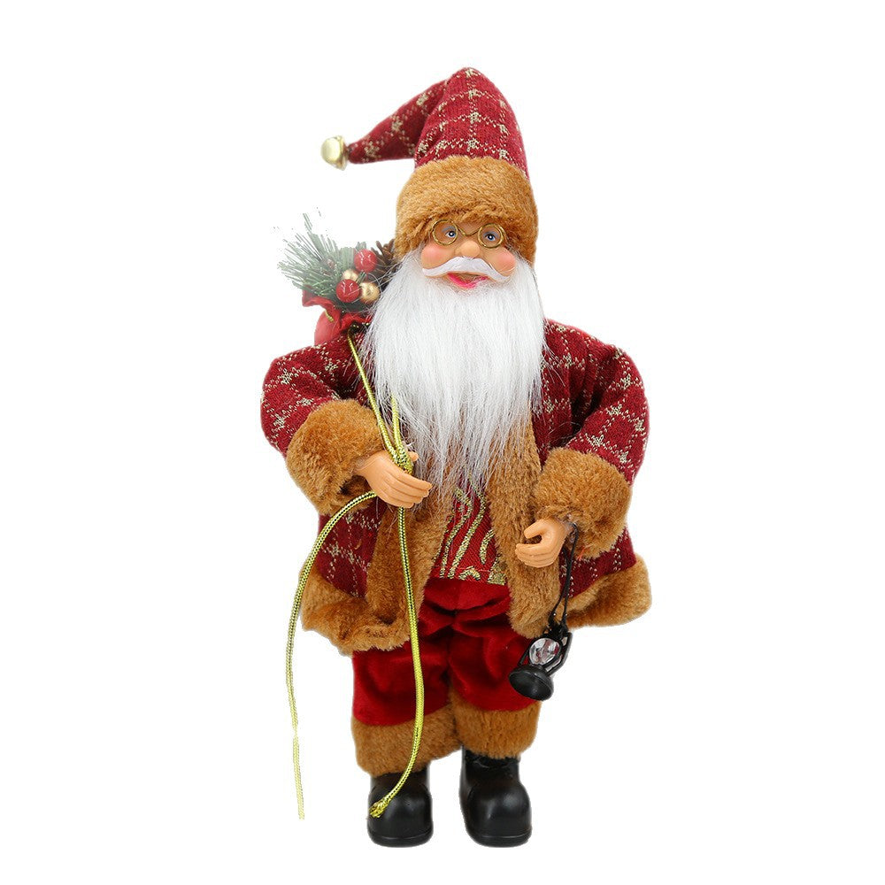 Santa Claus Standing Doll Christmas Decoration Dropsure