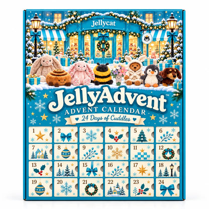 JellyAdvent 24-Day Plush Advent Calendar