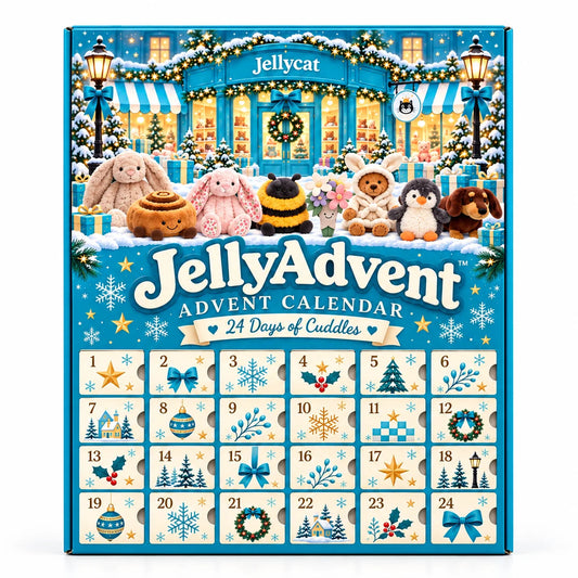 JellyAdvent 24-Day Plush Advent Calendar