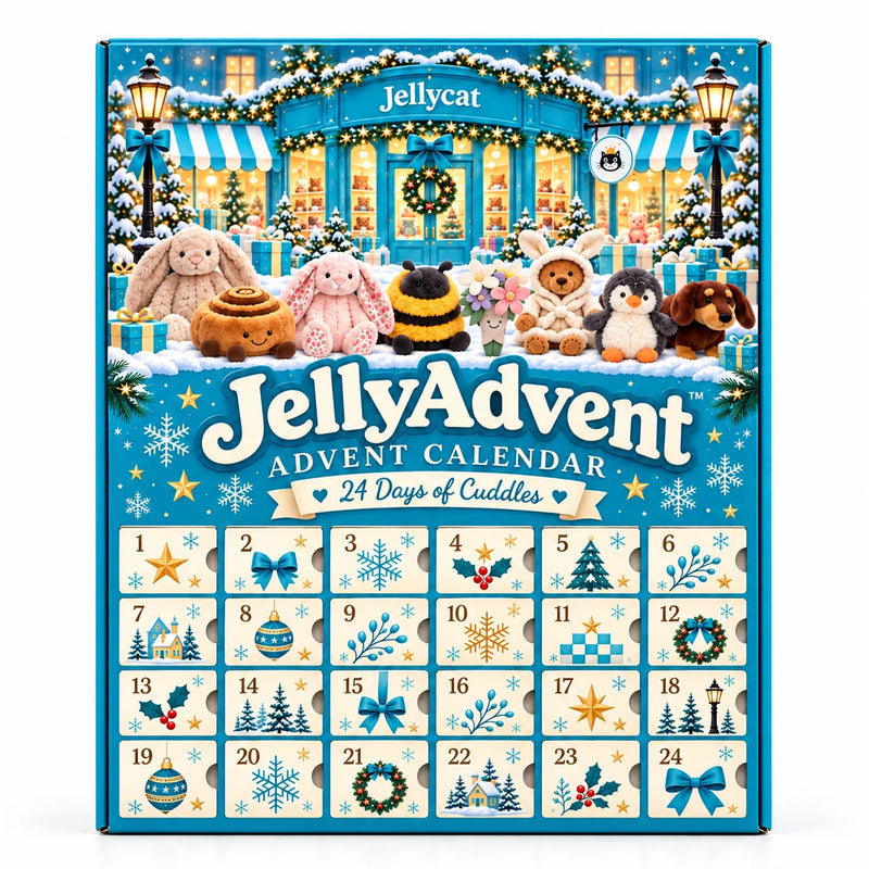 JellyAdvent 24-Day Plush Advent Calendar