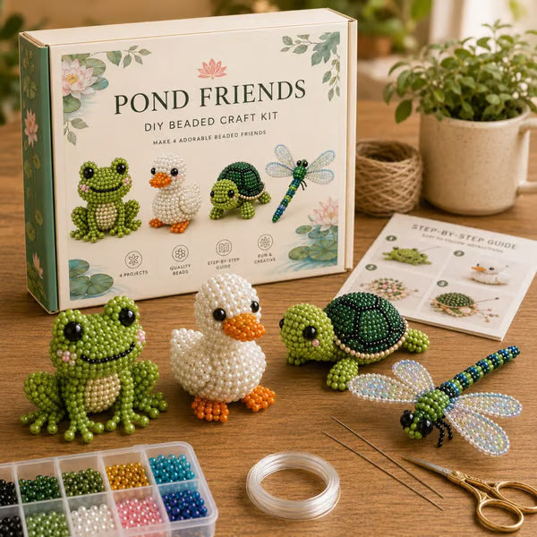 Petite 3D Beaded Animal Craft Kit Dropsure