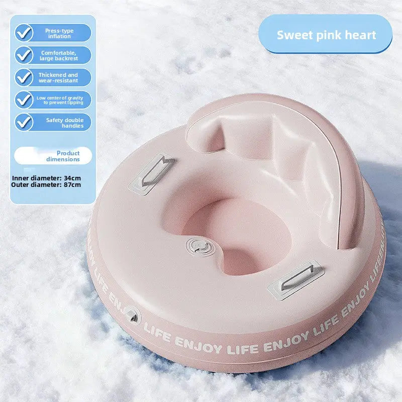 Inflatable Snow Tube for Outdoor Activities Dropsure