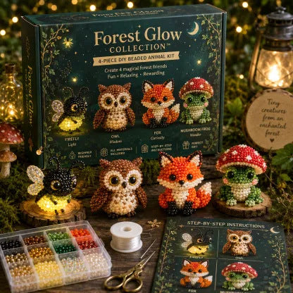 Petite 3D Beaded Animal Craft Kit Dropsure
