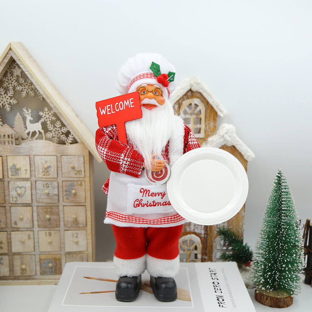 Santa Claus Standing Doll Christmas Decoration Dropsure