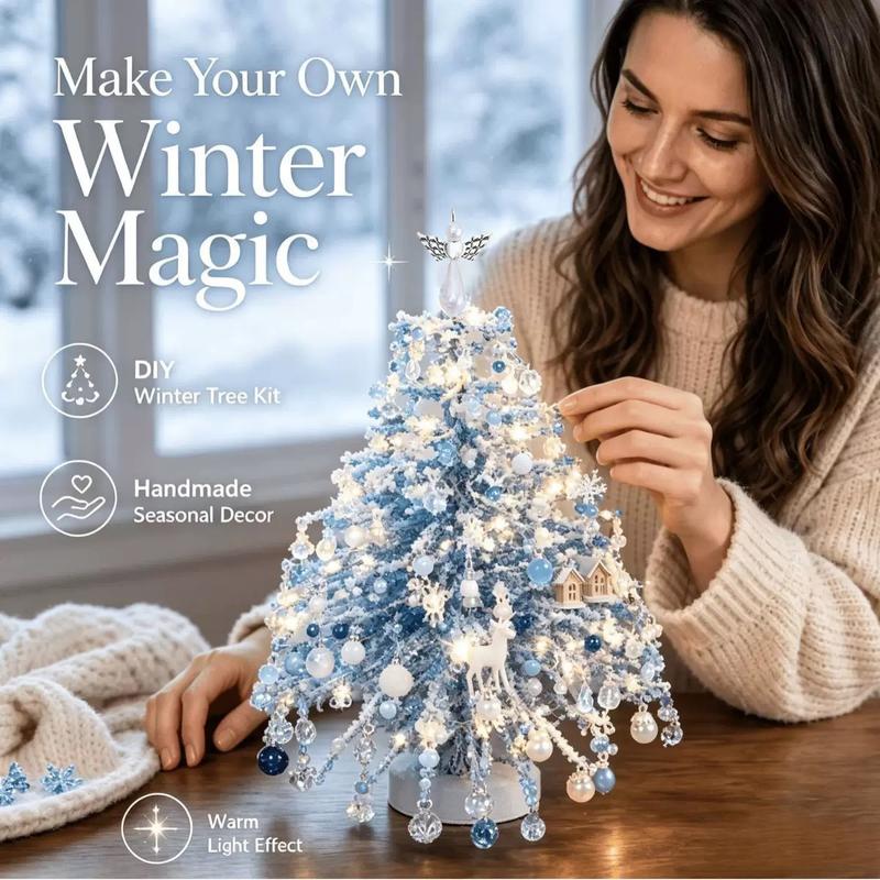 DIY Beaded Christmas Tree Craft Kit Dropsure