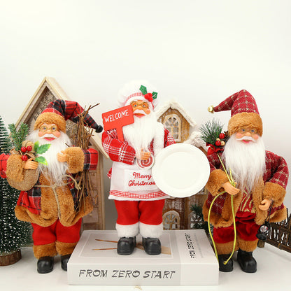 Santa Claus Standing Doll Christmas Decoration Dropsure