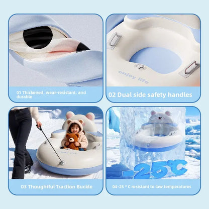 Inflatable Snow Tube for Outdoor Activities Dropsure