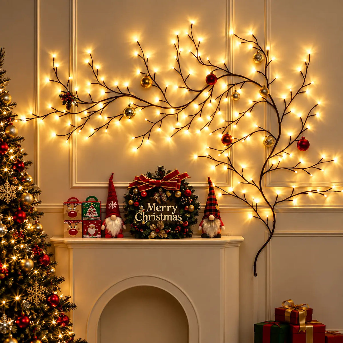 LED Willow Vine Light